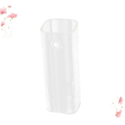 POPETPOP Creative Hanging Glass Vase for Wall Unique Terrarium Planter for Home Decor for Indoor Plants Living Room and Bedroom Aesthetics