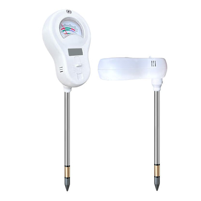 6-in-1 Soil Moisture Meter, PH Tester, Soil Moisture, Fertility, Sunshine Intensity, Temperature, Humidity, with Removable Probe for Gardens, Lawns, Farms (Including 1*AAA Batteries) (3)