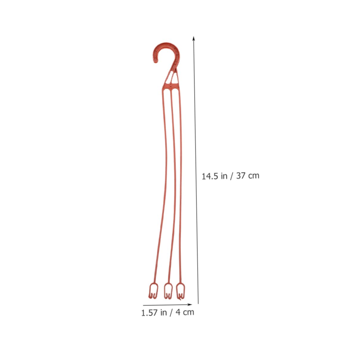 GALPADA 60pcs Sturdy Flowerpot Hooks Hanging Plant Holders for Balcony Railing Hangers