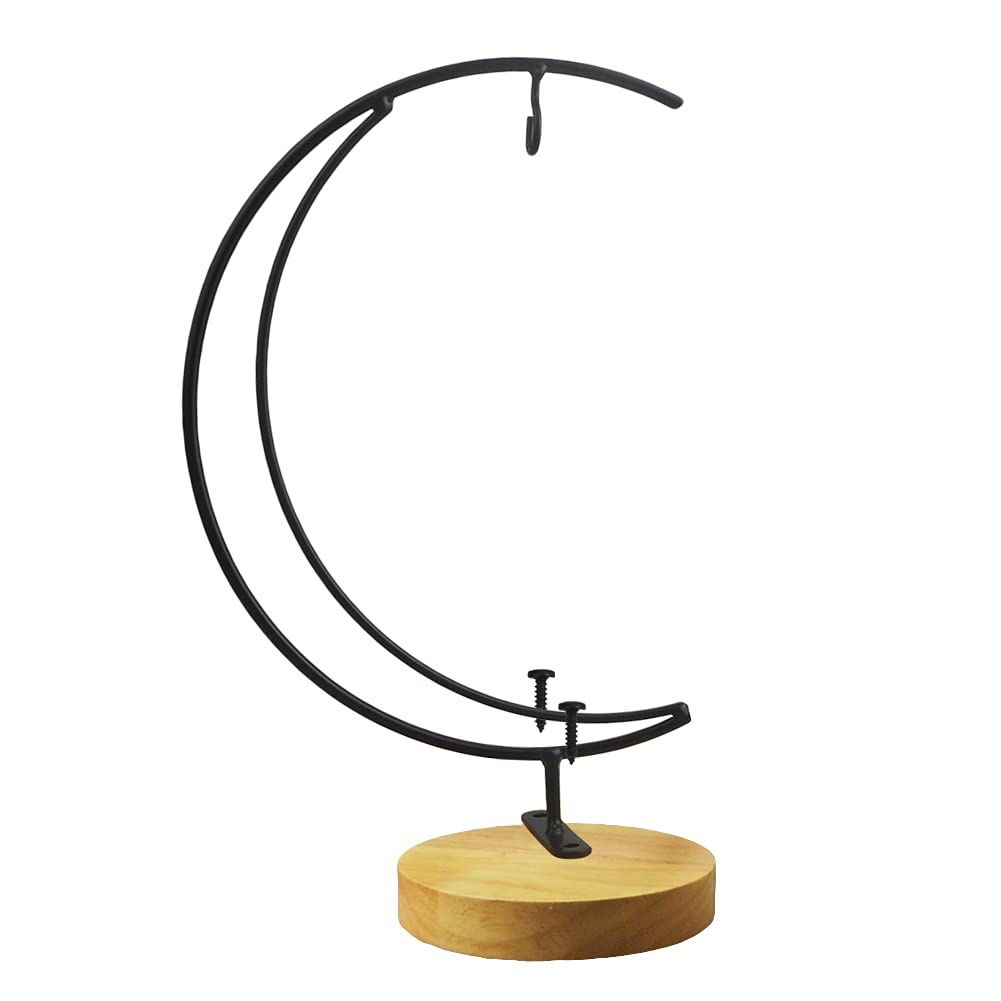 YY YEARCHY Ornament Display Stand Iron Pothook Stand for Hanging Globe Air Plant Terrarium, Witch Ball, Christmas Ornament and Home Wedding Decoration(11*4.63", 1PCS)
