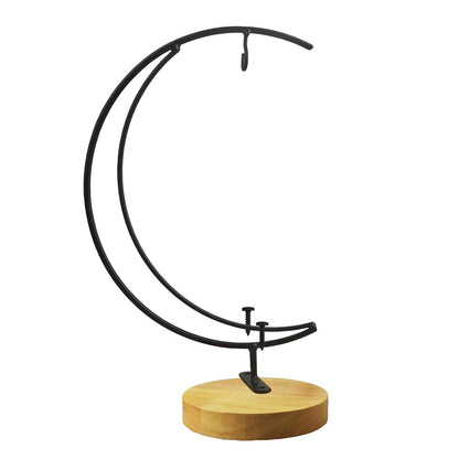 YY YEARCHY Ornament Display Stand Iron Pothook Stand for Hanging Globe Air Plant Terrarium, Witch Ball, Christmas Ornament and Home Wedding Decoration(11*4.63", 1PCS)