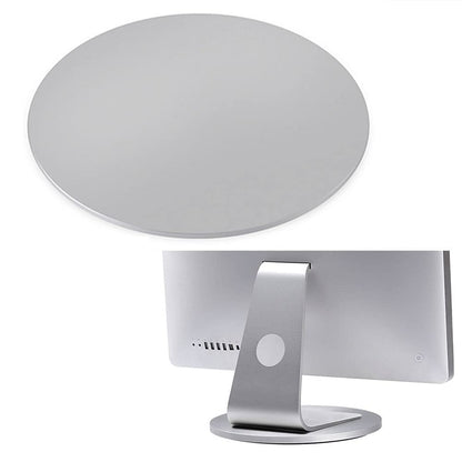 WYSXEBWZ Aluminum 360° Rotation Monitor Swivel Base Computer Screen Monitor Turntable Stand Flat Panel TV Rotating Mat for iMac Laptop Potted Plants Arts Crafts Products Display Stand