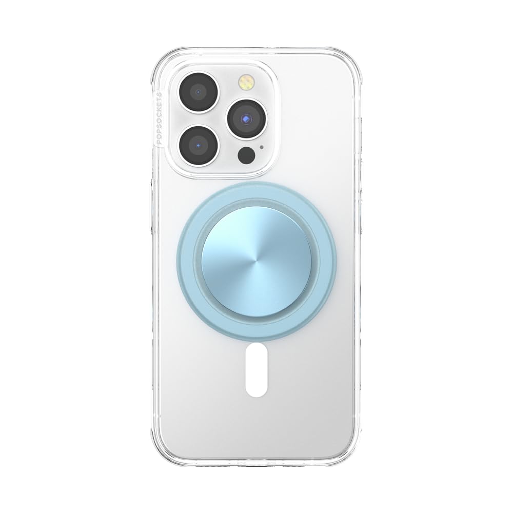 PopSockets Phone Grip for MagSafe, Magnetic Holder, Phone Stand - Blue Sigh