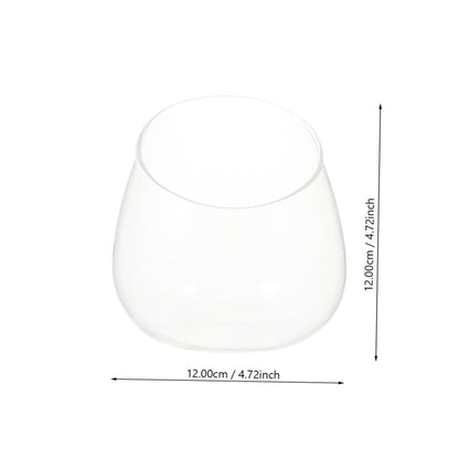 VINTORKY 3pcs Glass Terrarium Plant Display Bottle Succulent Vase for Home Decor Creative Eco-Friendly Micro Landscape Container for Plants and Decorative Accents