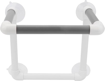 Hypeety Bird Parrot Stand Perch Shower Perch Standing Toy Portable Suction Cup Parrot Bath Stands Suppllies Holder Platform Parakeet Window Wall Hanging Play (4 Suction Cups)