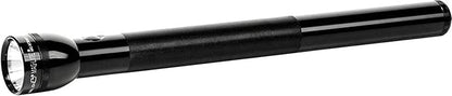 Maglite ML300L LED 6-Cell D Flashlight, Adjustable Focus, Long Battery Life, Water-Resistant, Tactical and Emergency Use – Black