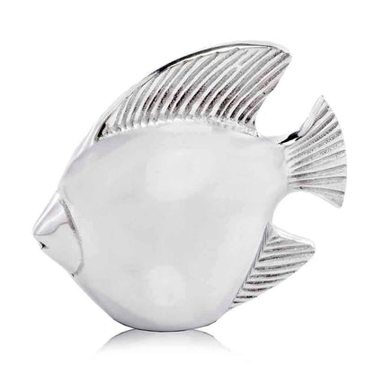 Pez Fish Sculpture, Sculpture, Fish, Underwater, Sea, Sea Life, Tabletop, Home or Office Decor, Water, Ocean, Decor, Aluminum Accessories