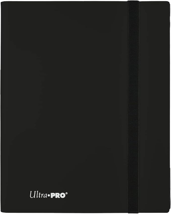 Ultra Pro E-15219 Eclipse 9-Pocket PRO-Binder-Jet Black