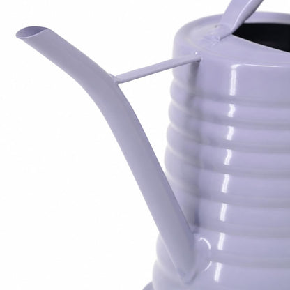 HORTICAN Small Watering Can, 0.3 Gallon/34oz., Violet Purple, Galvanized, Indoor Water Can, Metal Watering Can with Long Spout, Plant Water Can for Indoor Plants