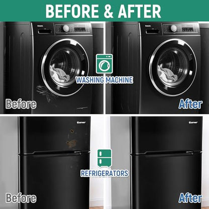 Appliance Touch Up Paint Black Appliance Paint Enamel High-Gloss Black Touch Up Paint Pen Scratch Repair for Appliances Refrigerators Metal Surfaces Dishwasher Dryer Microwave Washers 1.5oz