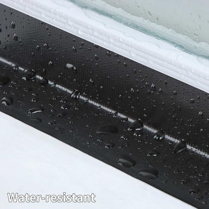 Duct Tape Heavy Duty Single Sided, Strong Adhesive High Strength, Waterproof Mesh Tape for Indoor and Outdoor Repairing Sealing Bonding, Easy Use Hand Tearable, 3.15 Inch x 33 Feet, Black