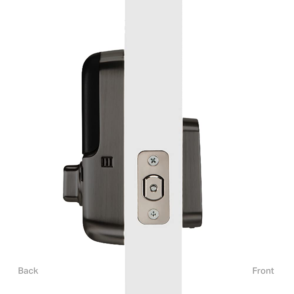 Yale | LiftMaster Smart Lock with Touchscreen Deadbolt - Works with myQ App & Key by Amazon in-Garage Delivery when paired with Smart Garage Hub (sold separately), Oil Rubbed Bronze