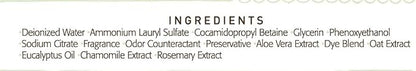 Bobbi Panter Refreshing Dog Shampoo Eucalyptus, Mint, Chamomile & Rosemary – Hydrating Natural Formula for Clean Fresh Coat, Tear-Free, 30:1 Concentrate, Made in USA, 1 Gallon