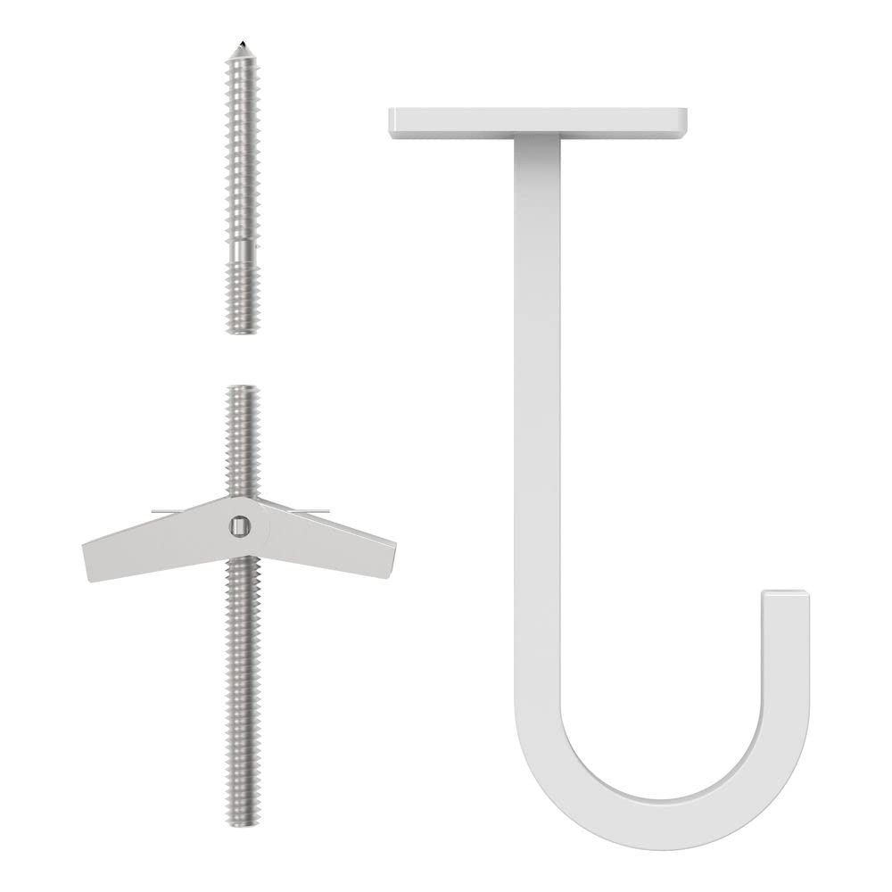 National Hardware N275-512 Extended Ceiling Hook, 5", White