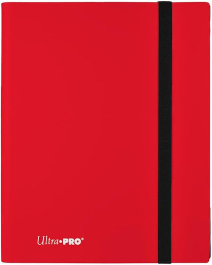 Ultra Pro E-15146 Eclipse 9-Pocket PRO-Binder-Apple Red