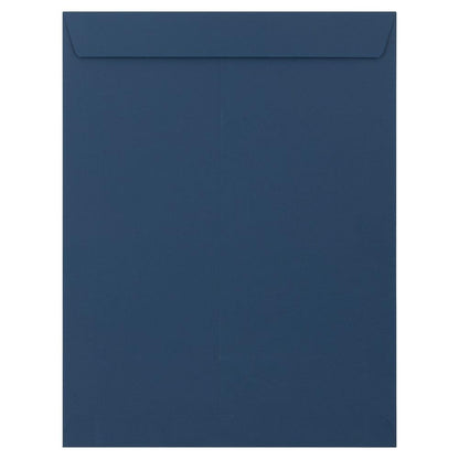 LUXPaper 10 x 13 Open End Envelopes | Peel & Press | Navy Blue | 80lb. Text | 50 Qty
