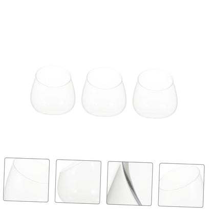 GANAZONO Landscape Bottle Decoration 3 Pack Glass Vase for Plants Miniature Ornament