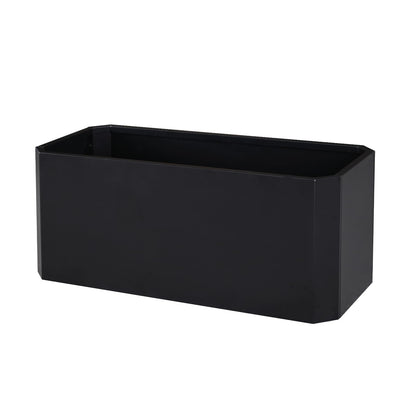 GJWCVL Steel Planter Box-36"x15"x15"-Large Rectangular Planter Indoor or Outdoor Black Matel Planter Box Commercial Residential for Patio Porch Deck Home Backyard