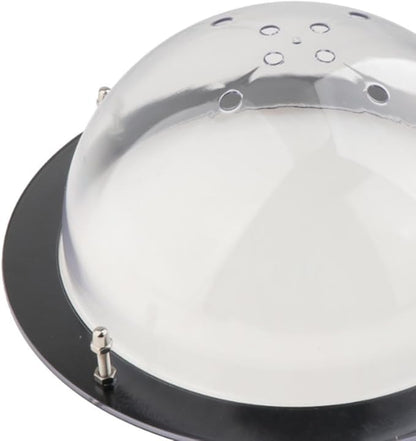 MagiDeal Dog Fence Window Clear Doggie Fence Window 12.4 inch Acrylic View Dome for Patio, Garden, Backyard, Satisfying Curious Pets, Cat House