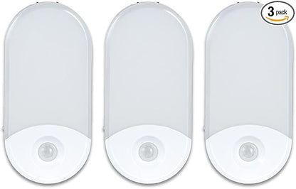 Camelion 3-Pack 4-in-1 Plug-in Power Failure Night Light,Motion and Light Sensor, Rechargeable Emergency Flashlight, Power Outage Light, Great for Emergency Preparedness, Hurricanes and Survival Kits