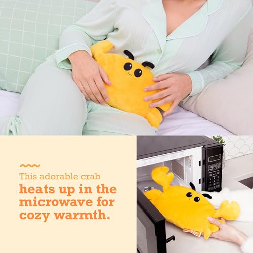 Happy Helpers Octopus Plush — Menstruation Crustacean Plushies Cute Lavender Scented Heating Pad for Cramps