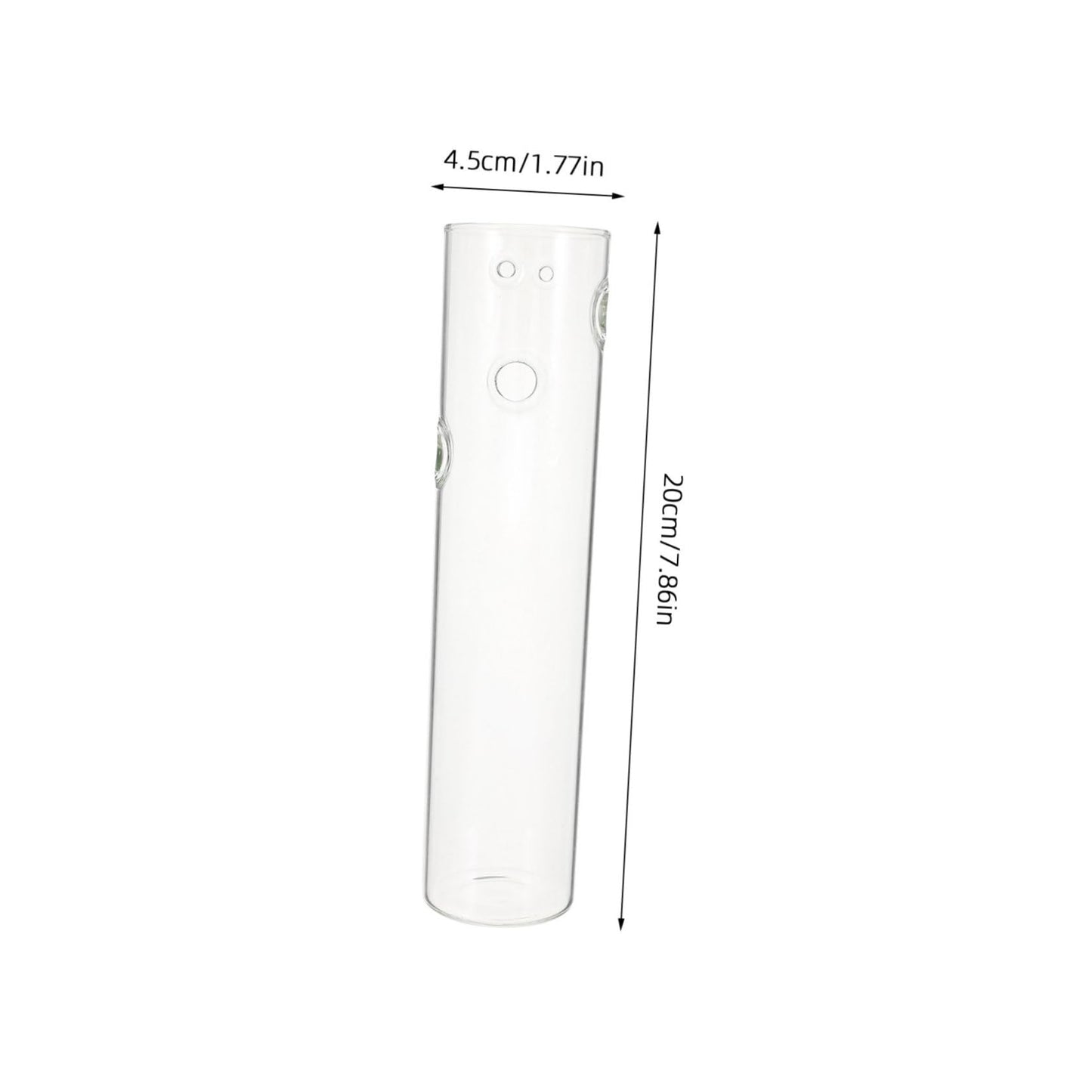 Toyvian Transparent Wall Hanging Planter Hydroponic Vase for Indoor Flowers Decorative Glass Terrarium for Home Decor Space-Saving Design Quality Craftsmanship