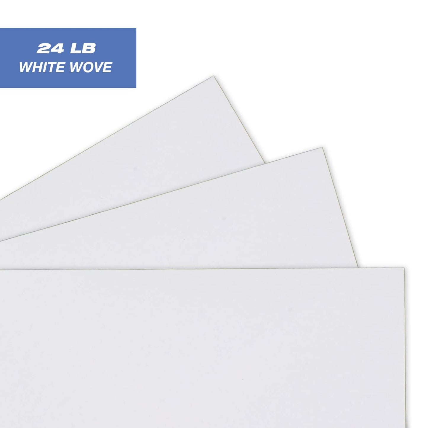 Mead A2 Invitation Envelopes, 4-3/8" x 5-3/4", Gummed Closure, White Woven Premium 24-lb Paper Mailing Envelopes, 100 Count (CO198)