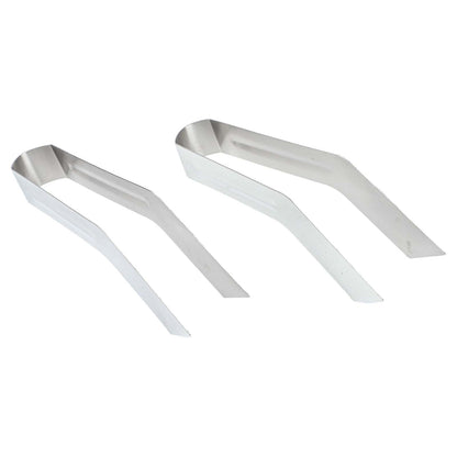 SundiooK for Stainless Steel Young Plant Tongs 2Pcs, Gentle Grip Transplanting for Indoor Outdoor Gardening, Rust Resistant Weeding and Loosening Pliers