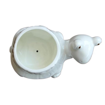 Ceramics Succulent Pot Animals Planter/Plant/Flower/Bonsai Pot Ornament for Herb, Succulent,Cactus Container for Home Balcony Desk Decoration (Turtle)