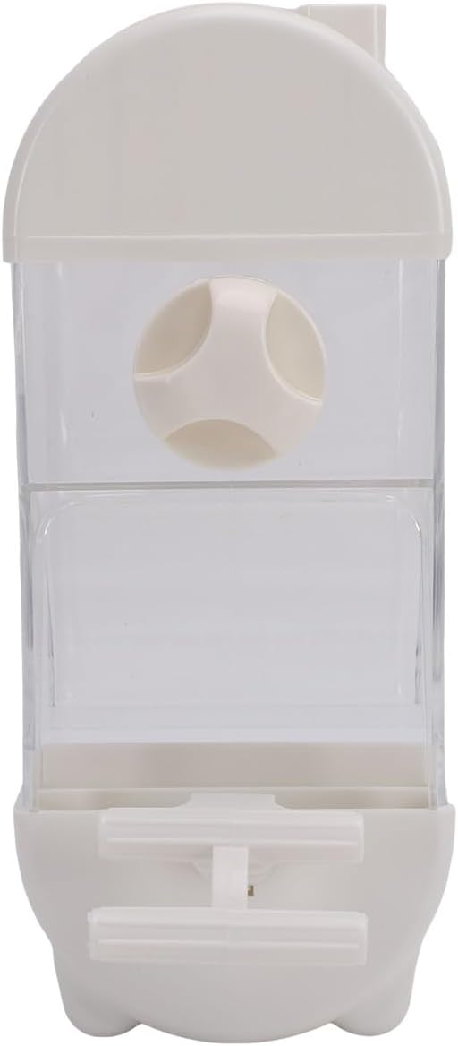 GLOGLOW Hanging Bird Feeding Box, 800ml Large Capacity No Mess Bird Feeder with Automatic Dispensing for Parakeets and Other Birds