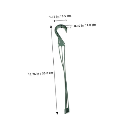 UKCOCO 5Pcs Plant Hanging Chains Space Saving Hooks for Outdoor Planters Bird Feeders and Lanterns User Friendly Setup Durable Construction for Vertical Gardening