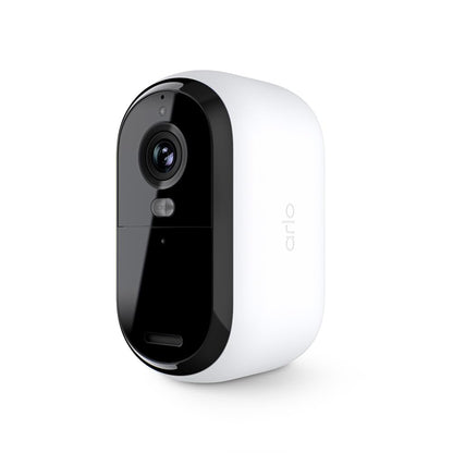 Arlo Essential Security Camera 2K | Outdoor - Indoor | 2nd Gen | Wireless with Spotlight, 2-Way Audio, Color Night Vision, Live Stream, Motion Activation, Real Time Notifications - White, 3 Cameras