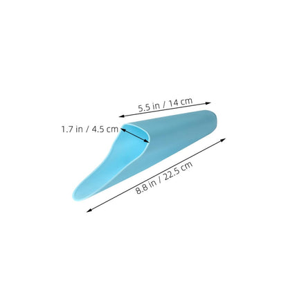 VOSAREA Reusable Bonsai Soil Scoops 2pcs Plastic Garden Trowels for Succulent Planting Indoor Gardening Small Portable Soil Shovels Tool Set with Blue and Pink Handles