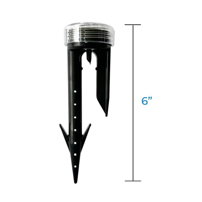Root Quencher Spike 4-Pack - Deep Underground Dripper, Tree & Plant Root Watering Drip Irrigation & Fertilizer Stake (1/2" Female NPT Compatible with All Connectors, Water Hose, Drip & PVC)