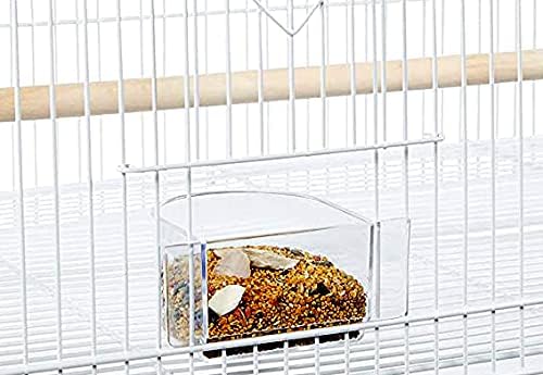 55" X-Large with Tight 3/8-Inch Bar Spacing Multiple Flight Bird Aviary Budgie Canary Finch Breeding Cage with Removable Rolling Stand
