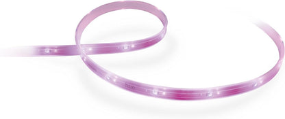 Philips Hue Indoor 6-Foot Smart LED Light Strip Plus Base Kit - Color-Changing Single Color Effect - 1 Pack - Control with Hue App - Works with Alexa, Google Assistant and Apple HomeKit