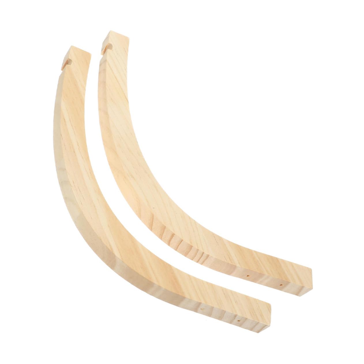 Abaodam 2pcs Indoor Outdoor Plant Hangers Wall Hooks Solid Wooden Hooks for Hanging Plants Decorative for Garden Patio