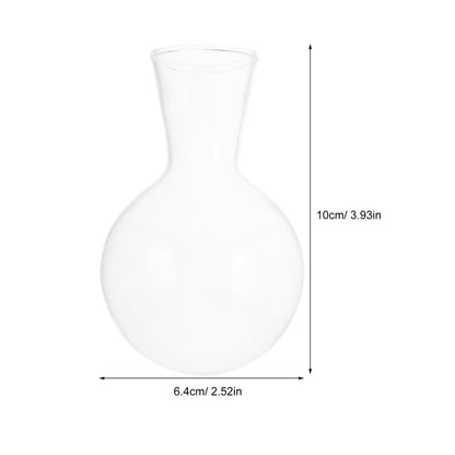 VOSAREA 3pcs Plant Propagation Station Vase Glass Plant Terrarium Hydroponic Vase Air Planter Bulb Succulent Pot Micro Landscape Vessel Desktop Decoration