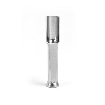 Mini SS304 stainless steel scoop with tamp tool,0.1 gram capacity 1.79 inch spoon for multi-purpose use sugar salt powder spices dishwashers safe for kitchen laboratory