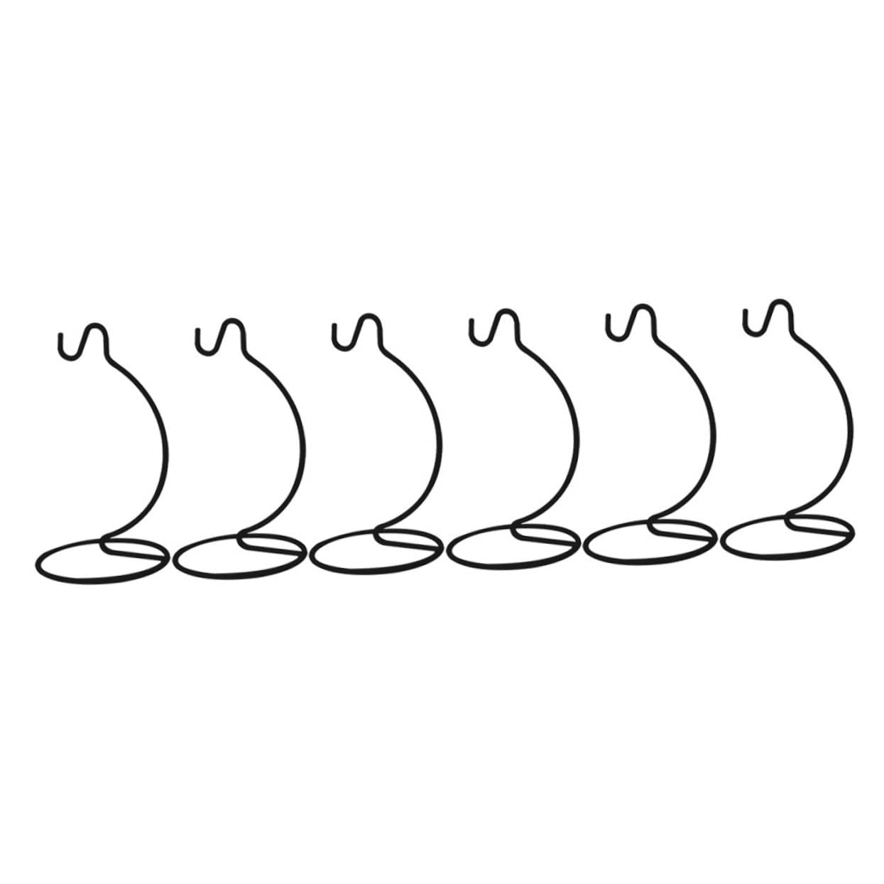 POPETPOP 6Pcs Hook Rack for Hanging Planters Sturdy Micro Landscape Bottle Hanger Stand for Home Decor Wedding and Holiday Displays