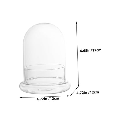 FUNOMOCYA 2pcs Eco Bottle Moss Micro Landscape Bottle Glass Terrarium DIY Plant Container