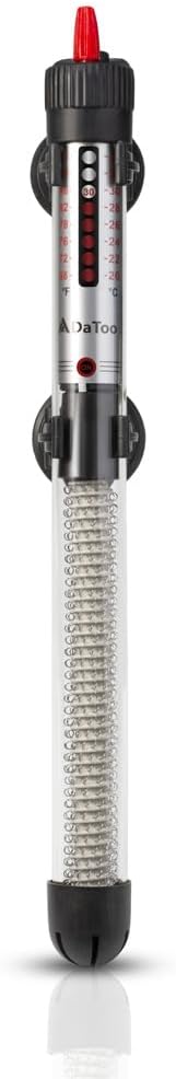 DaToo Aquarium Heater Fish Tank Heater Submersible 200 Watt, 1 Yr Warranty