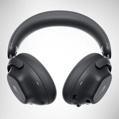 Alienware Pro Wireless Gaming Headset - Wired/Wireless, Bluetooth 5.3, 15 Minute Fast Charging, Audio Output 20 Hz, Battery Talk Time (ANC on) Up to 24 Hrs (Bluetooth), Dark Side of The Moon