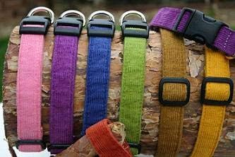 The Good Dog Company Hemp Corduroy Leash - 6 ft (1 Inch Width, Rust)