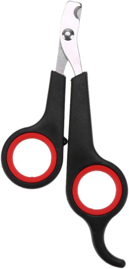 Animal & Bird Nail Clippers Upgraded Beak Trimmer Stainless Steel Pet Grooming Scissors Anti-Slip Grip Nail Cutting Tool for Small Birds Parrots and Tiny Animals