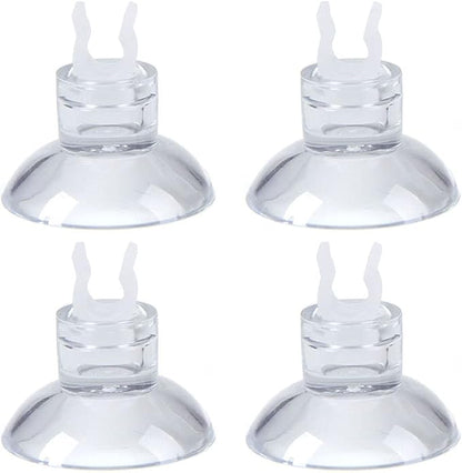 ALEGI 4pcs Large Aquarium Sponge Filter with Suction Cups, Check Valves for Breeding Fry Betta Shrimp Fish Tank (X-Large for 40-80 Gal 4 Pcs)