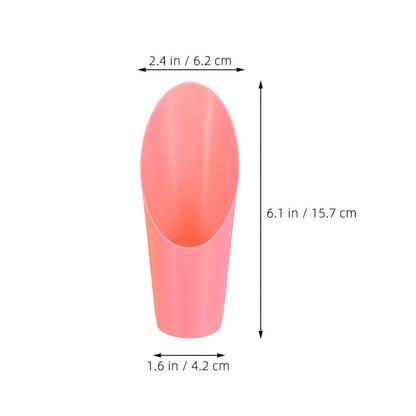 FUTUREORYY 8pcs Bonsai Soil Scoops and Potting Shovels Plastic Gardening Tools for Succulent Planting Indoor Transplanting Mini Soil Scooper Set