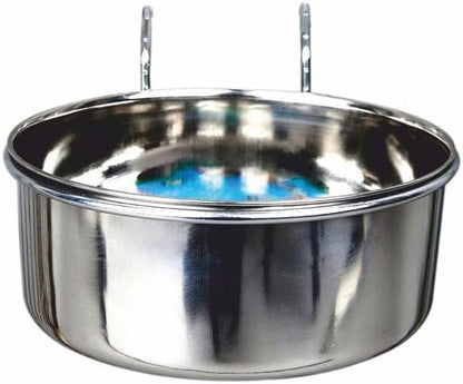 Advance Pet Products Stainless Steel Coop Cups with Hook, 10-Ounce