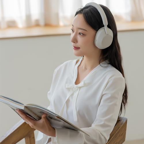 Sony WH-1000XM5 Noise Canceling Wireless Headphones - 30hr Battery Life - Over-Ear Style - Optimized for Alexa and Google Assistant - Built-in mic for Calls - Silver International Version