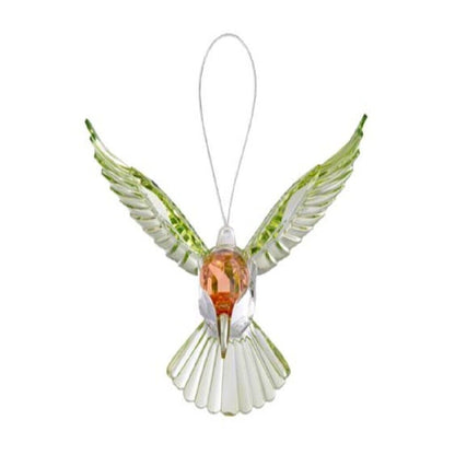 Ganz Red Throated Hummingbird Christmas Tree Ornament 4.5 Inch Multicolor